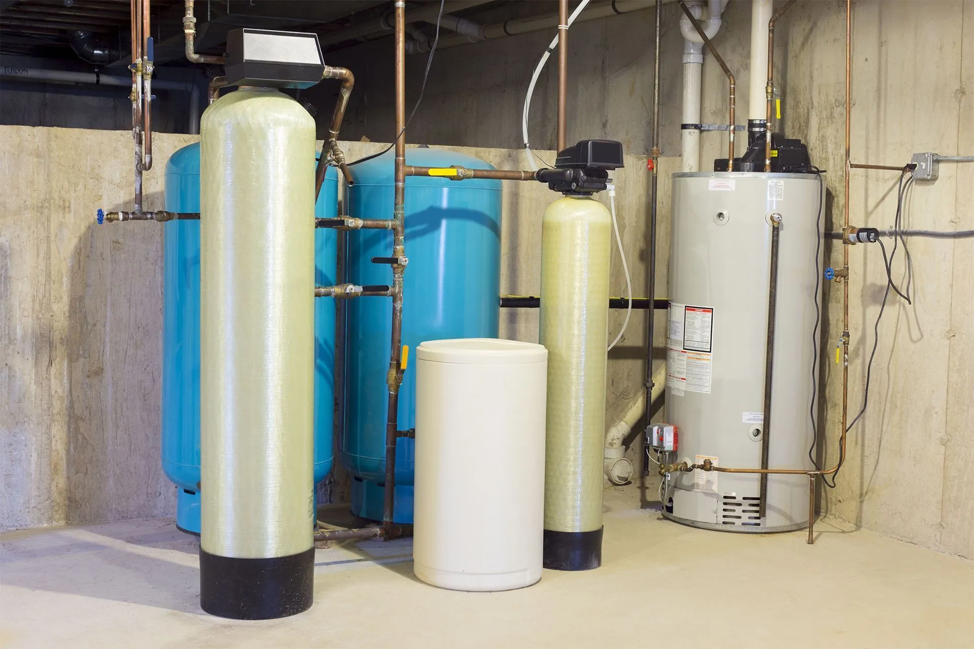 Glass of clean, softened water from an Eagle Water Corp water softener