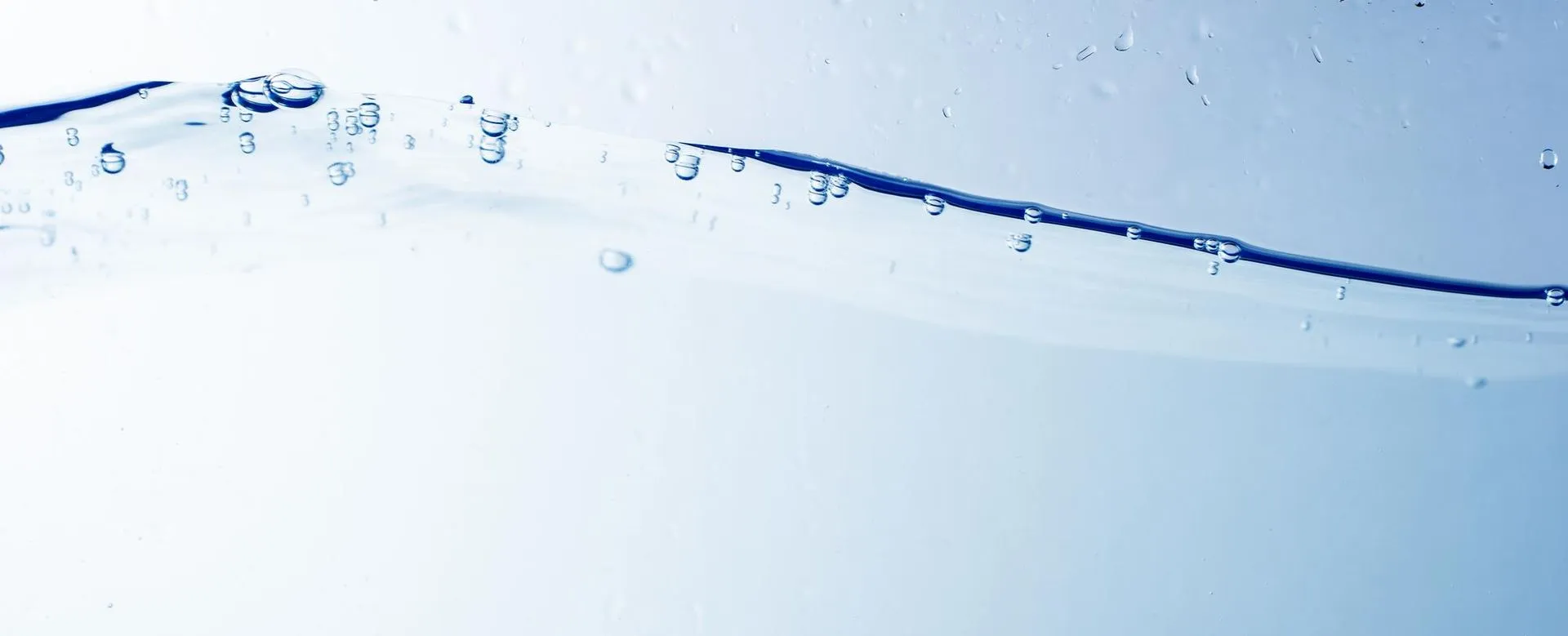 Fresh clean water